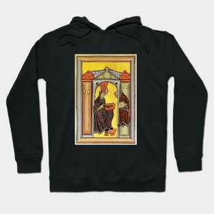 Saint Hildegard of Bingen Vision - from Scivias by Hildegard von Bingen Hoodie